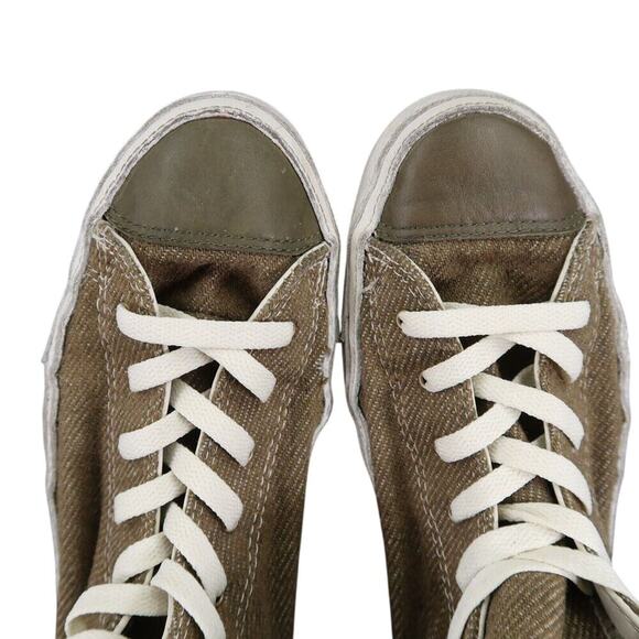 Converse Shoes Womens 10 Sneaker Chuck Taylor All Star Premium Wool Gothic Olive - Picture 8 of 16